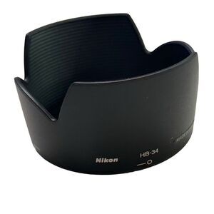 Nice Clean Nikon HB-34 Bayonet Lens Hood For 55-200mm Nikkor DX Lenses